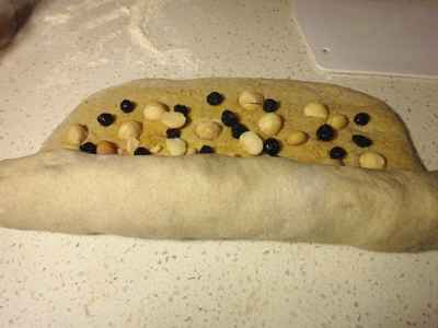 枫糖<a href=/shicai/guopin/LanMei/index.html target=_blank><u>蓝莓</u></a>乡村<a href=/shicai/mimian/MianBao/index.html target=_blank><u>面包</u></a>步骤8