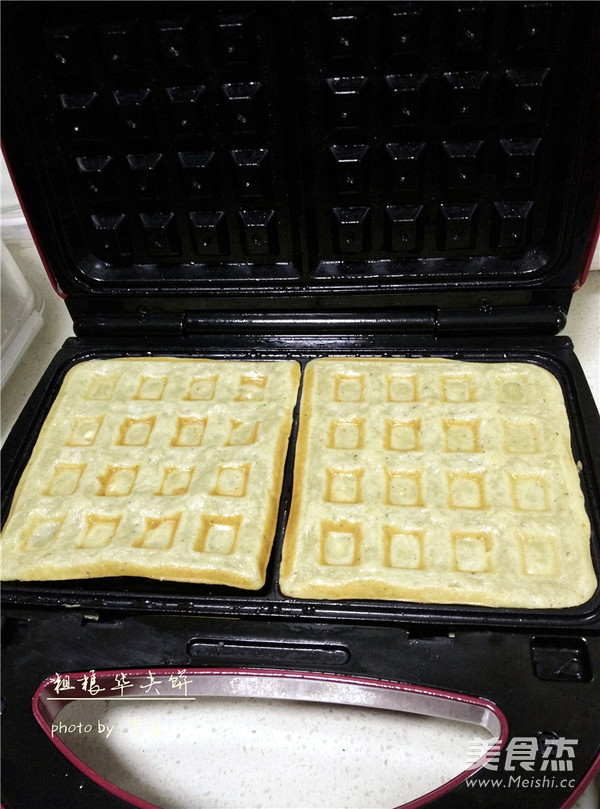 粗粮华夫饼的做法