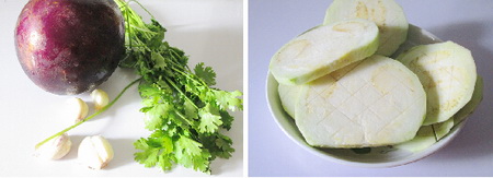 老北京蒜香茄泥步骤1-2