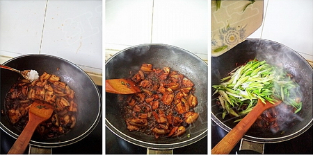 (图解)<a href=zt/njxcr target=_blank><u>农家小炒肉</u></a>步骤10-12