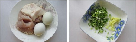 咸蛋蒸肉饼步骤1