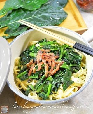 <a href=/shicai/rouqin/LaRou/index.html target=_blank><u>腊肉</u></a>甘蓝意式黄金面