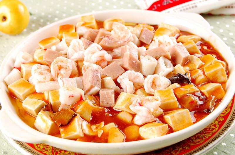 虾仁<a href=/shicai/mimian/DouFu/index.html target=_blank><u>豆腐</u></a>1