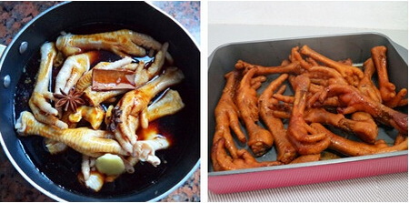 香辣烤<a href=/shicai/rouqin/JiZha/index.html target=_blank><u>鸡爪</u></a>步骤3-4