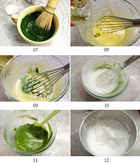 抹茶<a href=/shicai/guopin/ManYueMei/index.html target=_blank><u>蔓越莓</u></a><a href=/shicai/mimian/TuSi/index.html target=_blank><u>吐司</u></a>蛋糕步骤7-12