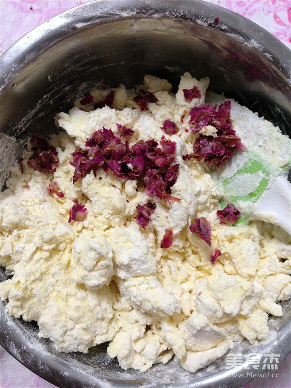 心形玫瑰曲奇的做法