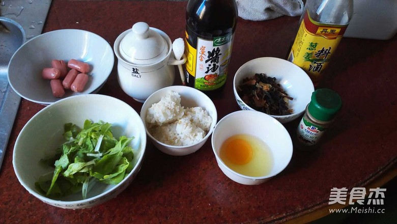 炒饭+汤,简单的一餐的做法