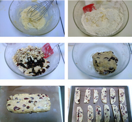 酸果<a href=/shicai/guopin/XingRen/index.html target=_blank><u><a href=/shicai/guopin/Xing/index.html target=_blank><u>杏</u></a>仁</u></a>意式脆饼步骤5-10