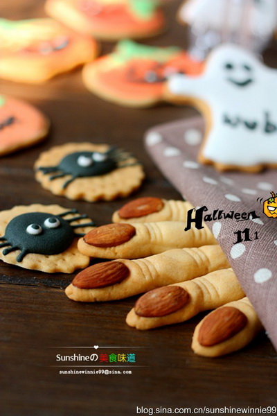 女巫手指饼干的做法