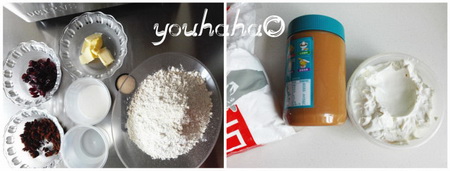 红糖黑麦乳酪<a href=/shicai/mimian/MianBao/index.html target=_blank><u>面包</u></a>步骤1