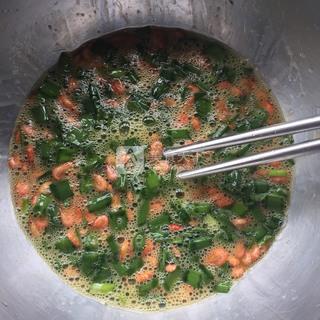 小虾米炒蛋