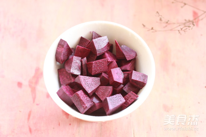 #恒大兴安贡米#<a href=/shicai/shucai/ZiShu/index.html target=_blank><u>紫薯</u></a>杂粮饭团的做法