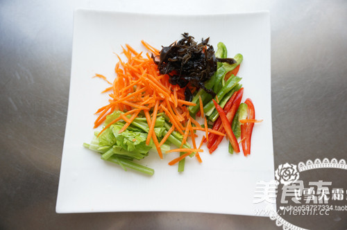 蔬菜炒饼的做法
