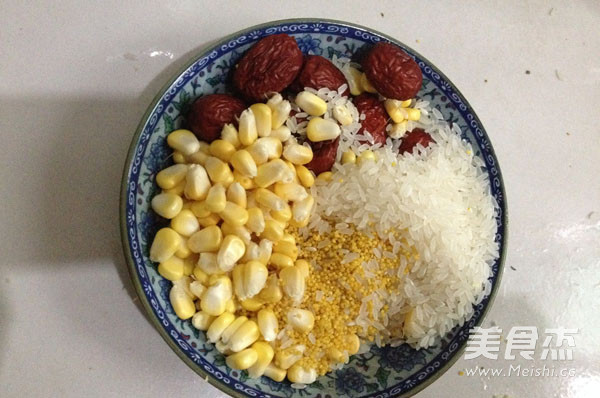 #恒大兴安#-米玉粥的做法