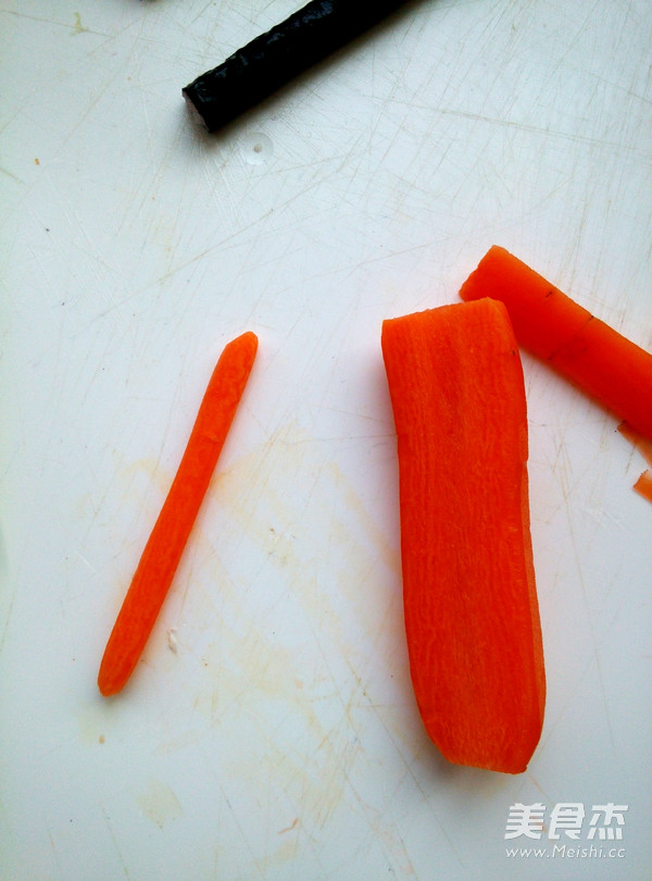 包头巾的小花猫寿司的做法