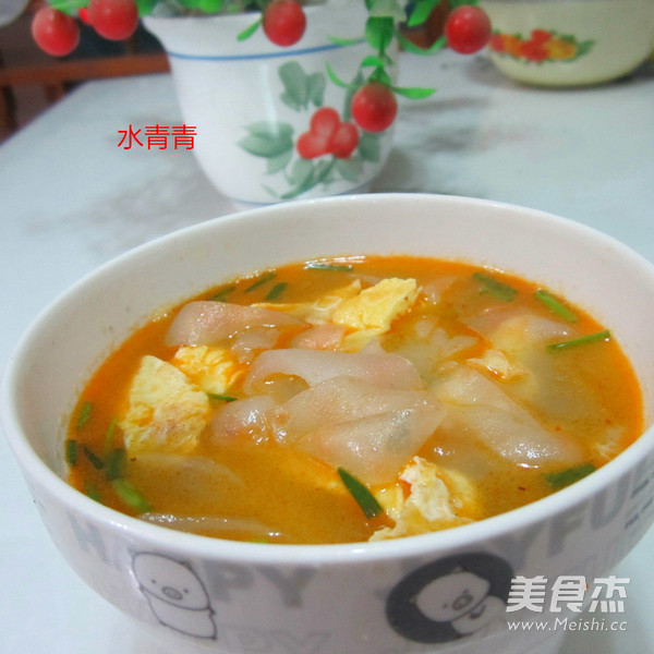 <a href=/shicai/rouqin/JiDan/index.html target=_blank><u>鸡蛋</u></a><a href=/shicai/mimian/FenPi/index.html target=_blank><u>粉皮</u></a>汤的做法