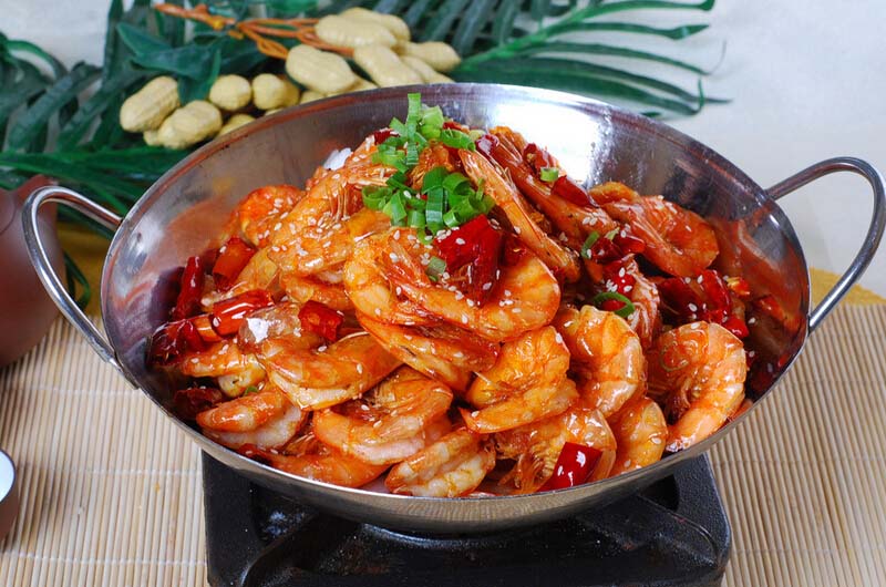 干锅虾的做法1
