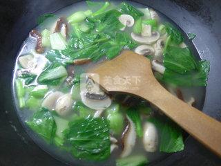 浓汤宝双菇菜芯