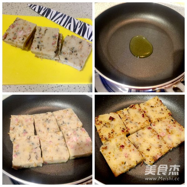 腊味<a href=/shicai/shucai/LuoBo/index.html target=_blank><u>萝卜</u></a>糕的做法