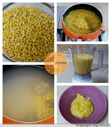 笑口<a href=/shicai/mimian/LvDou/index.html target=_blank><u>绿豆</u></a><a href=/shicai/mimian/NuoMi/index.html target=_blank><u>糯米</u></a>球步骤1-3