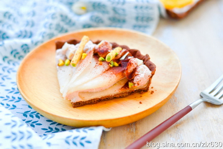 雪<a href=/shicai/guopin/Li/index.html target=_blank><u>梨</u></a>双倍<a href=/shicai/mimian/QiaoKeLi/index.html target=_blank><u>巧克力</u></a>塔