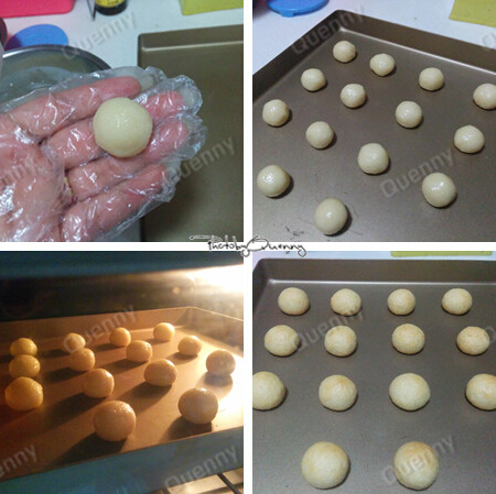 蛋白椰蓉酥步骤4-5