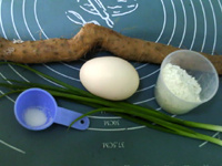 葱香<a href=/shicai/shucai/ShanYao/index.html target=_blank><u>山药</u></a>饼