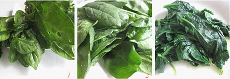 翡翠<a href=/shicai/shucai/BoCai/index.html target=_blank><u>菠菜</u></a>蒸蛋步骤1-3