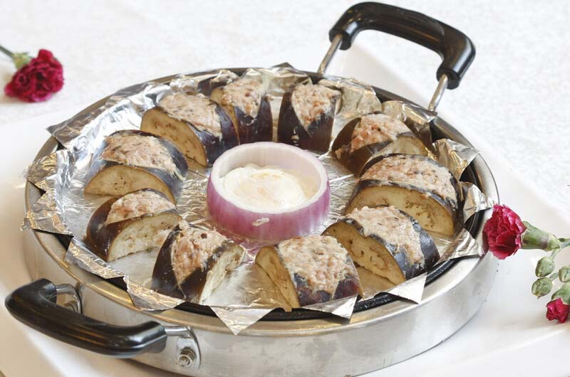 肉末<a href=/shicai/shucai/QieZi/index.html target=_blank><u>茄子</u></a>的家常做法1