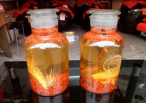 <a href=/shicai/guopin/GouQi/index.html target=_blank><u>枸杞</u></a>酒的制作方法