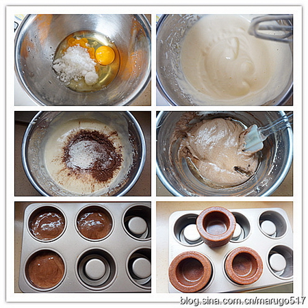 圣诞双莓慕斯蛋糕步骤1-6