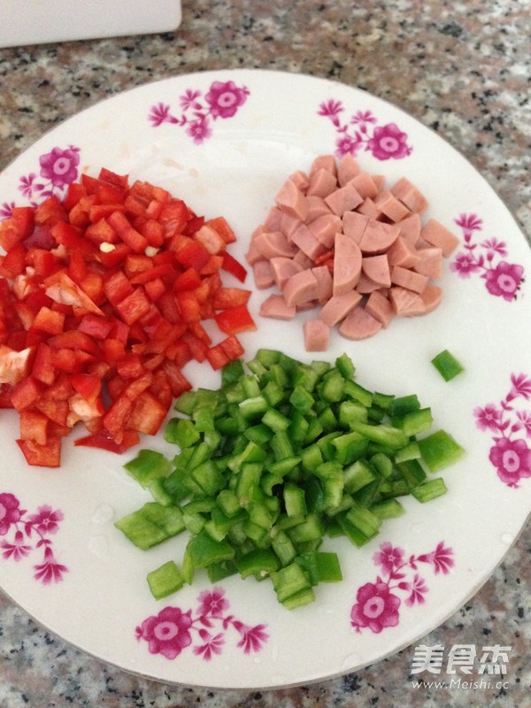 黄金蛋炒饭的做法