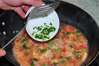 蕃茄煎蛋烫饭步骤12