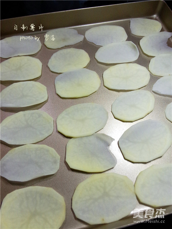 自制原味薯片的做法