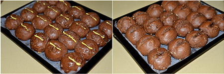 可可核<a href=/shicai/guopin/Tao/index.html target=_blank><u>桃</u></a><a href=/shicai/mimian/MianBao/index.html target=_blank><u>面包</u></a>步骤5-6