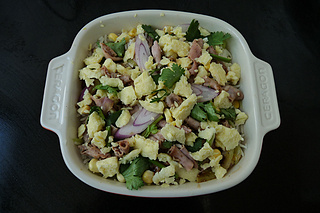 鲩鱼肠<a href=/shicai/mimian/NaiLao/index.html target=_blank><u>奶酪</u></a>焗饭