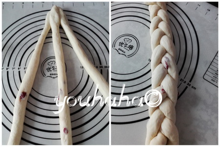 圣诞花环<a href=/shicai/mimian/MianBao/index.html target=_blank><u>面包</u></a>步骤8