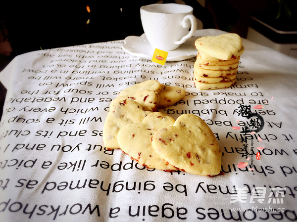 网红小达人—奶香<a href=/shicai/guopin/ManYueMei/index.html target=_blank><u>蔓越莓</u></a>饼干的做法