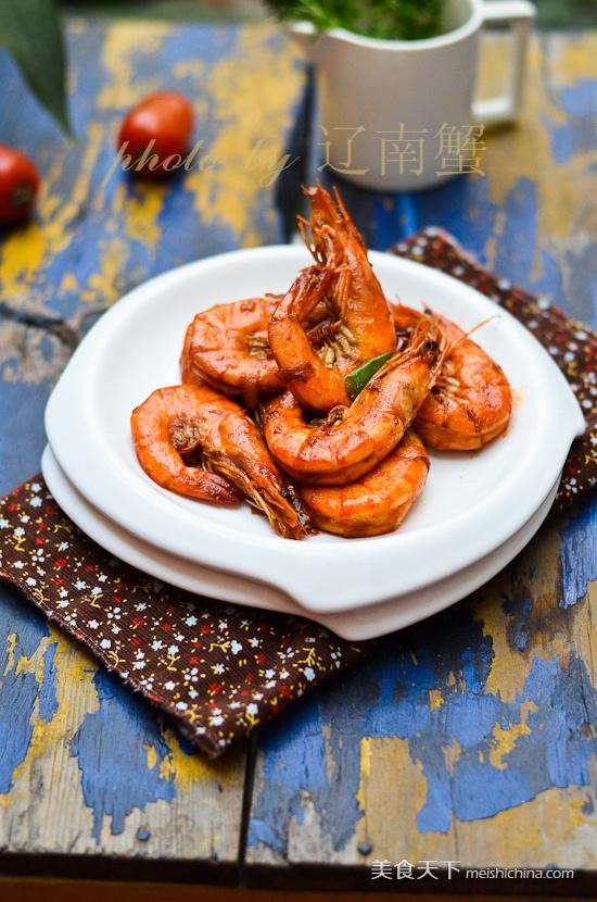 酱烧大虾