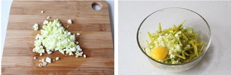 黄花煎饼步骤5-6