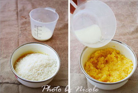 手撕椰蓉<a href=/shicai/mimian/TuSi/index.html target=_blank><u>吐司</u></a>步骤5-6