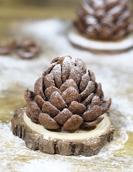 圣诞松果的做法