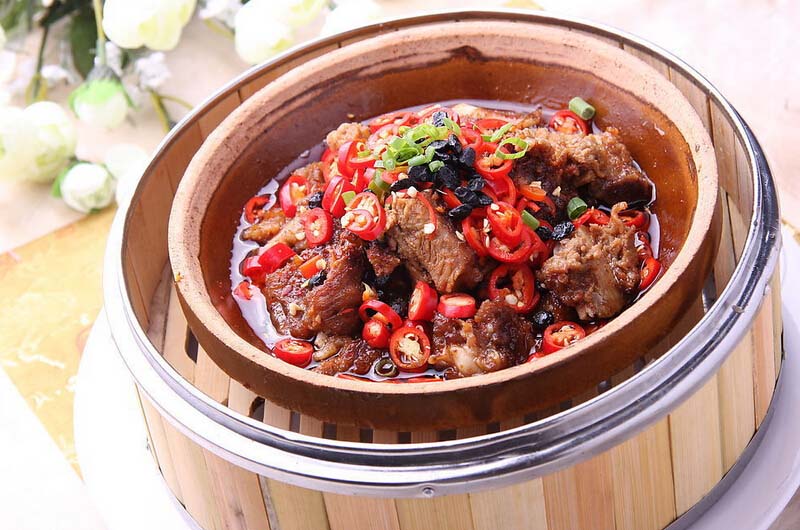 <a href=/shicai/diaoweipin/DouChi/index.html target=_blank><u>豆豉</u></a>蒸<a href=/shicai/rouqin/PaiGu/index.html target=_blank><u>排骨</u></a>2