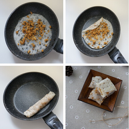 <a href=/shicai/rouqin/RouSong/index.html target=_blank><u>肉松</u></a><a href=/shicai/mimian/NuoMi/index.html target=_blank><u>糯米</u></a>卷饼步骤5-8