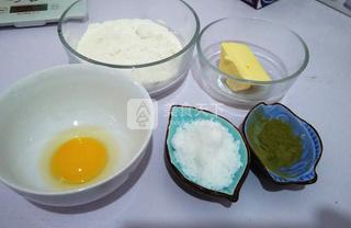 抹茶小兔子曲奇饼干