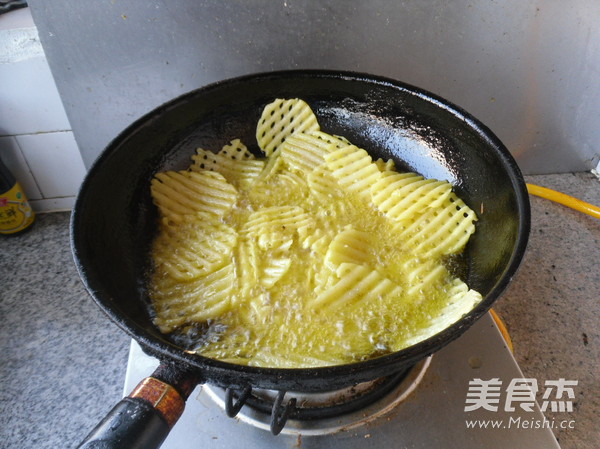 酥脆薯片的做法