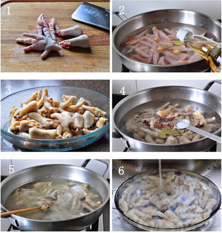 泡椒凤爪步骤1-6