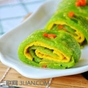 <a href=/shicai/rouqin/JiDan/index.html target=_blank><u>鸡蛋</u></a><a href=/shicai/shucai/BoCai/index.html target=_blank><u>菠菜</u></a>卷饼的做法
