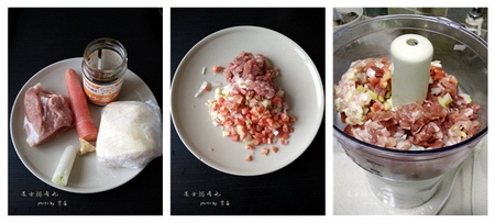 <a href=/shicai/mimian/ZhiShi/index.html target=_blank><u>芝士</u></a>焗肉丸步骤1-3