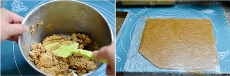 红糖高纤全麦饼干步骤7-8